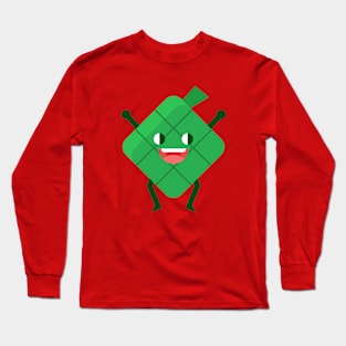 happy Ketupat Long Sleeve T-Shirt